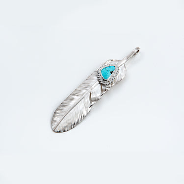L old feather 01/SV cup Lavender Turquoise