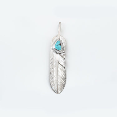 L old feather 01/SV cup Lavender Turquoise
