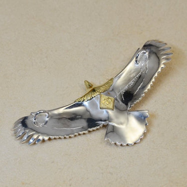 eagle eg-03(K18/925)/opal 6x8/S flower metal + opal