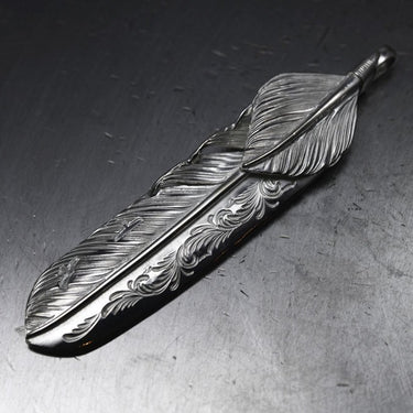 arabesque feather 02/heart feather