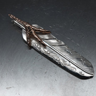 arabesque feather 01/ K18PG claw