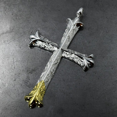 cross K20 top/Hand engraved