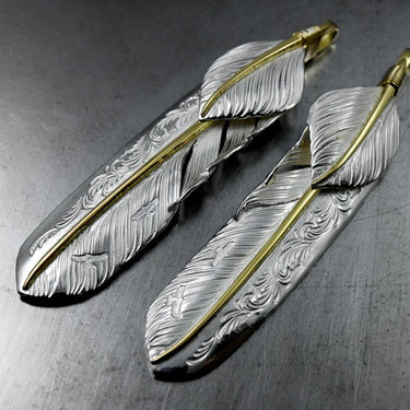arabesque feather K18 core/heart feather K18 core