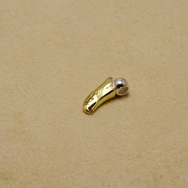 eagle face beads/k18