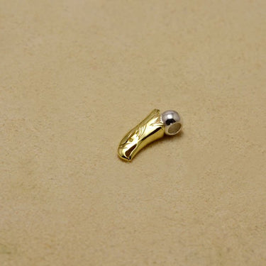 eagle face beads/k18