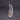 L-size feather 02/k18 eagle metal