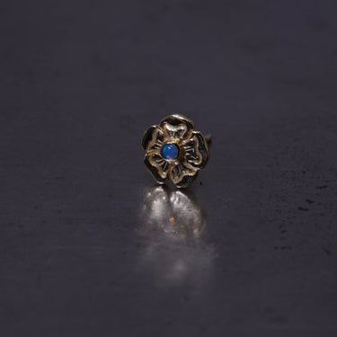 K18 S flower pierce/opal